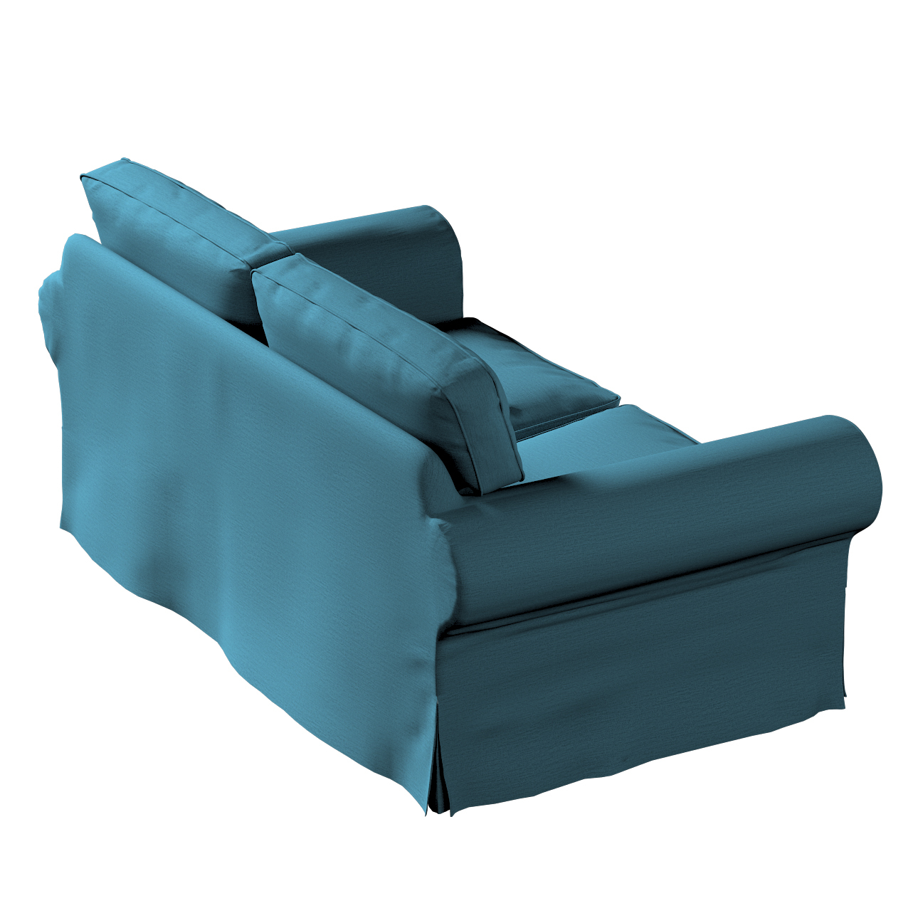 Bezug für Ektorp 2-Sitzer Sofa nicht ausklappbar, dunkelblau, Sofabezug für günstig online kaufen