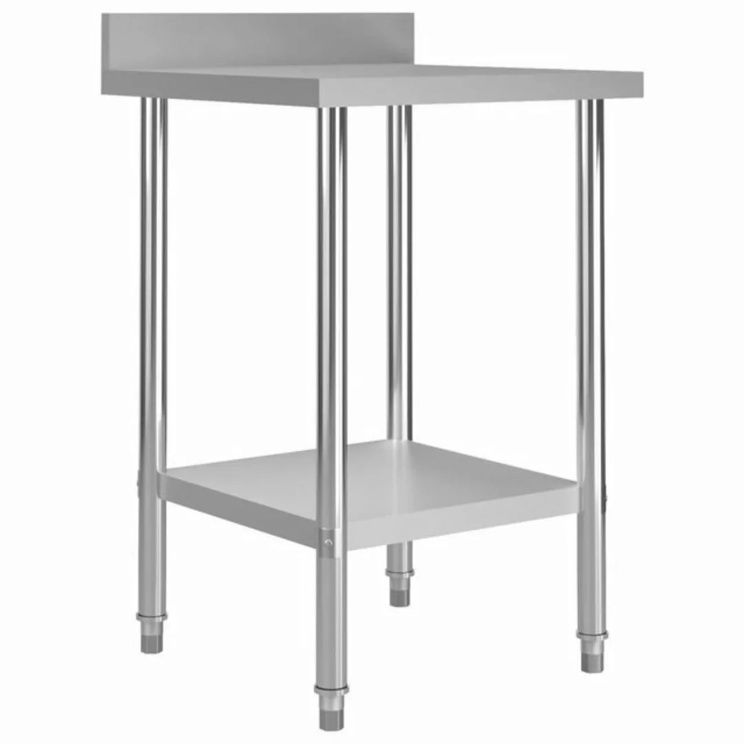 TOP! Unterschrank Küchen-Arbeitstisch mit Aufkantung 60 x 60 x 93 cm Edelst günstig online kaufen