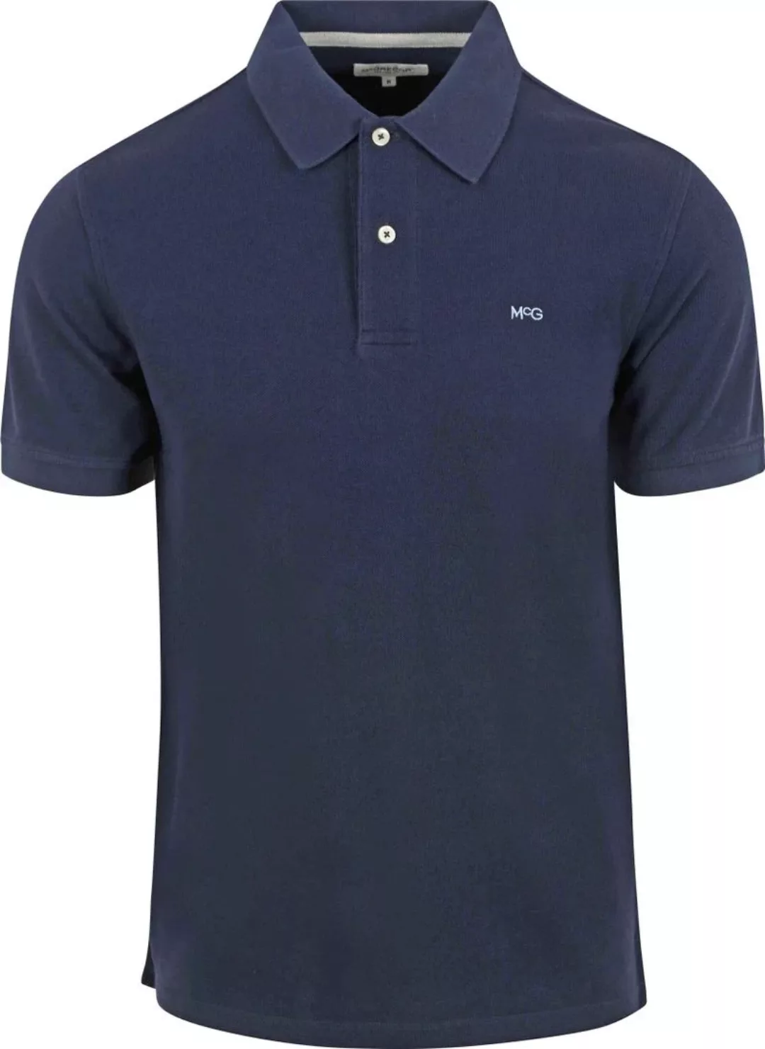 McGregor Classic Piqué Poloshirt Navy - Größe M günstig online kaufen