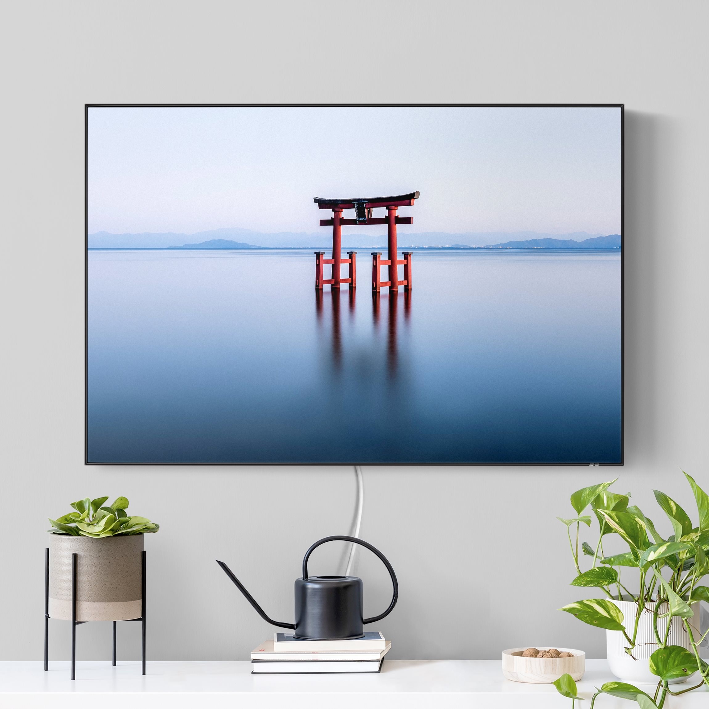 LED-Wechselbild Torii im Wasser günstig online kaufen