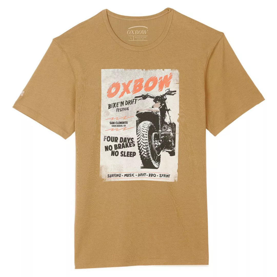 Oxbow Tobil Kurzärmeliges T-shirt XL Coffee günstig online kaufen