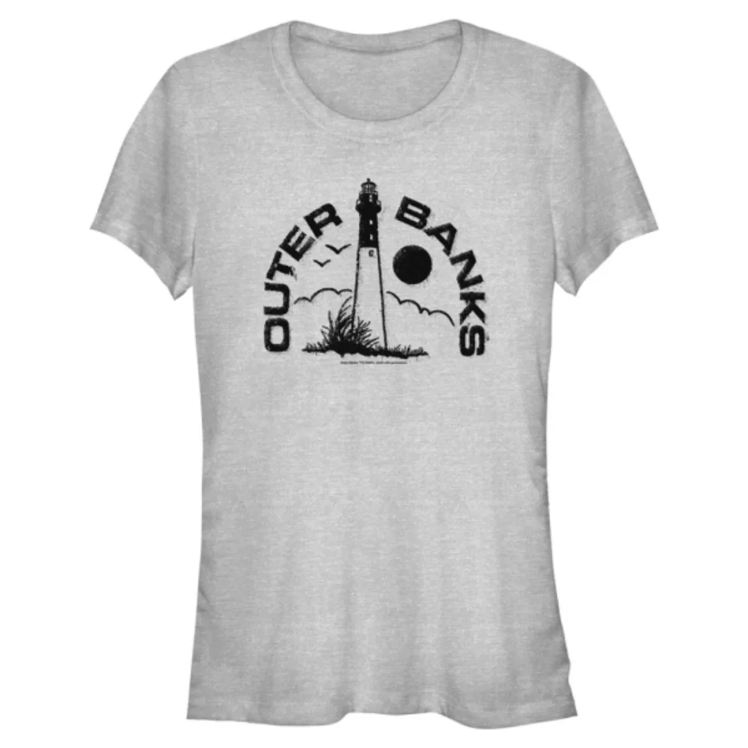 Netflix - Outer Banks - Text Lighthouse Badge - Frauen T-Shirt günstig online kaufen