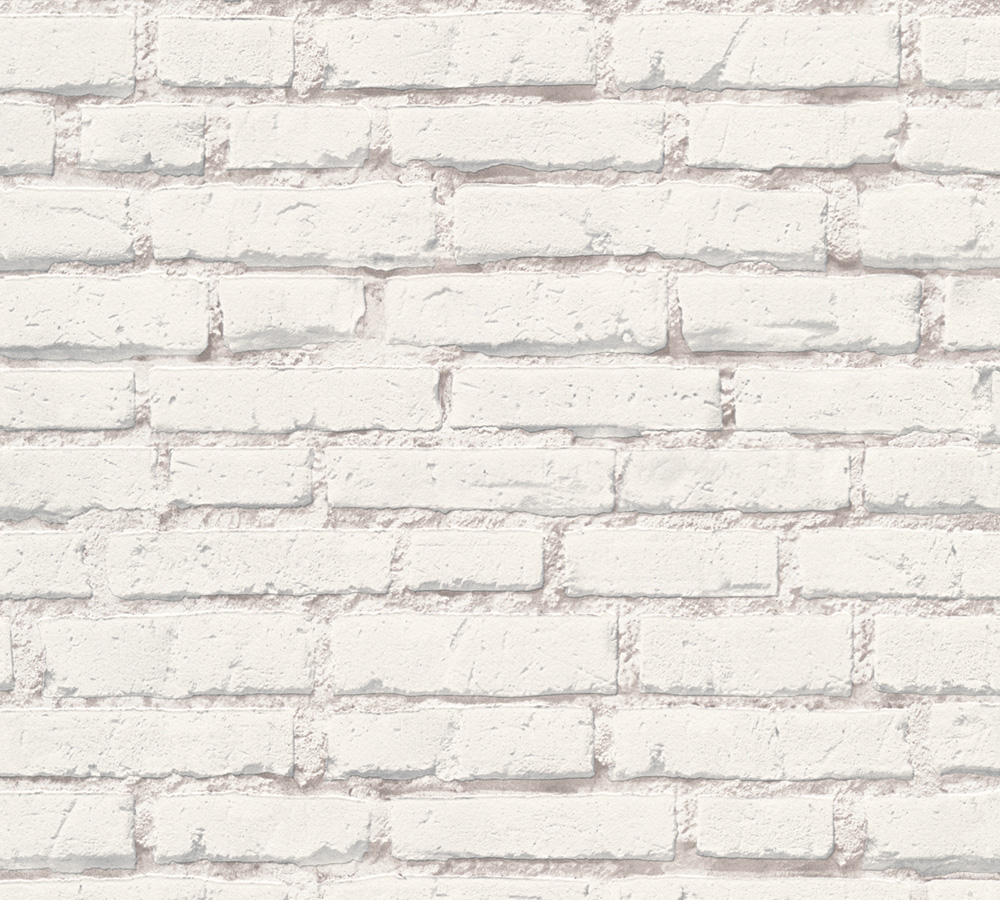 Bricoflor 3D Steintapete in Weiß Vlies Mauertapete mit Vinyl Abwaschbar für günstig online kaufen