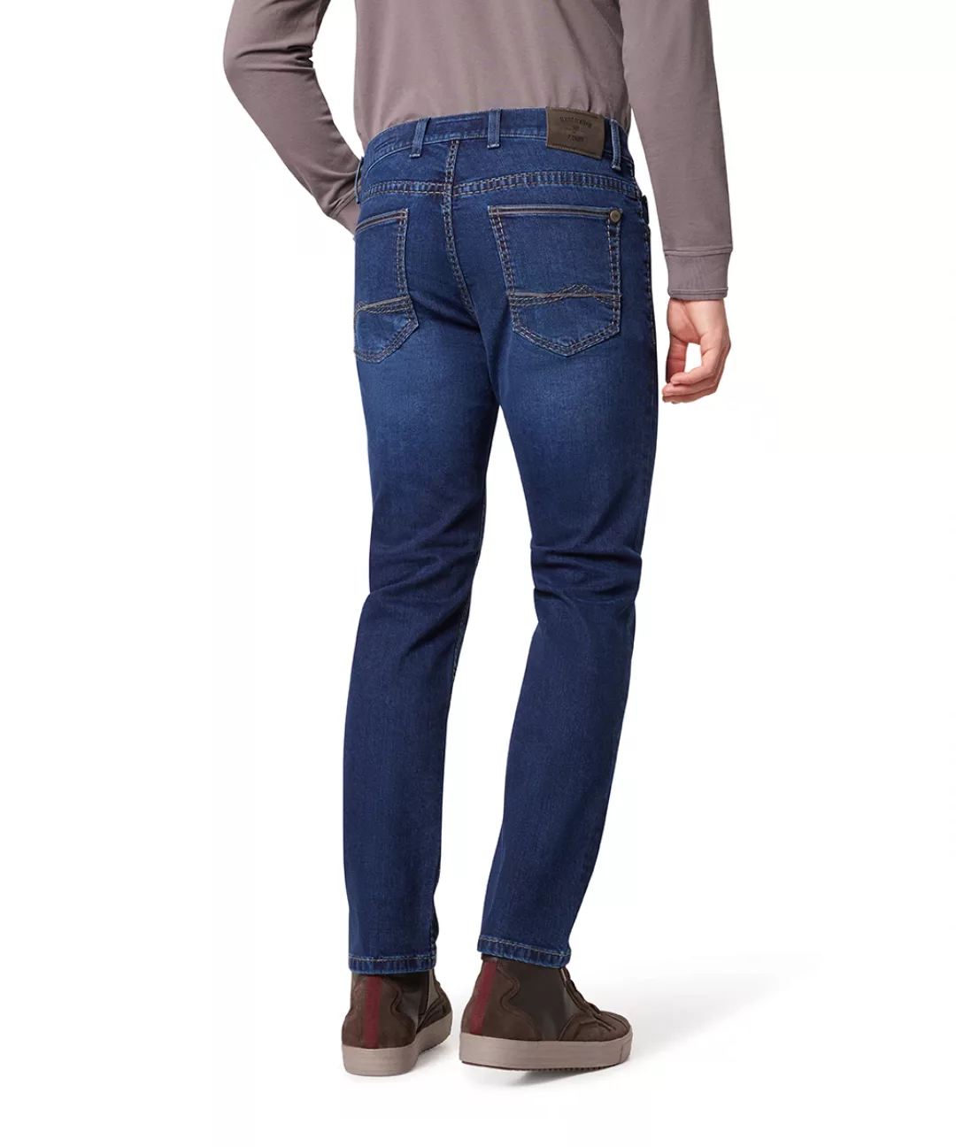 Pioneer Authentic Jeans Straight-Jeans Rando Dicke Nähte günstig online kaufen