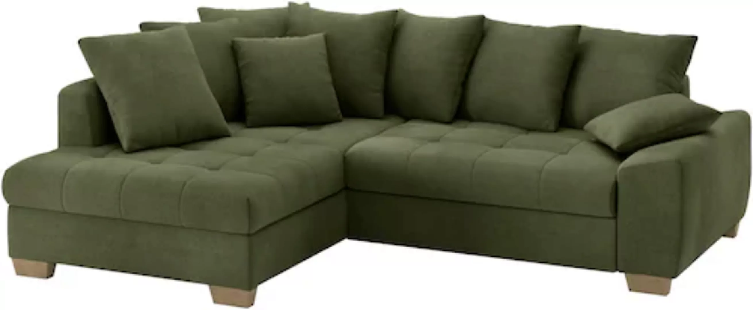 Mr. Couch Ecksofa »Nikita II, L-Form«, Wahlweise mit Bettfunktion, Bettkast günstig online kaufen