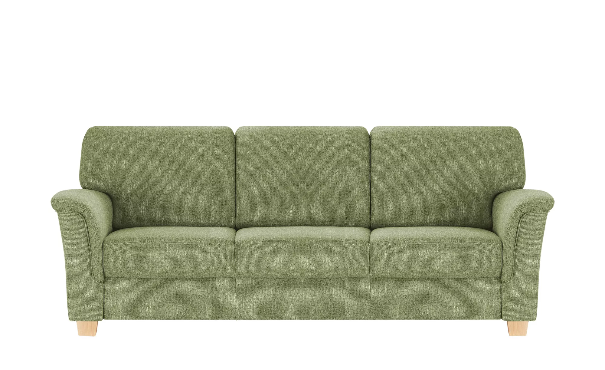 smart Sofa  Valencia ¦ grün ¦ Maße (cm): B: 224 H: 90 T: 93 Polstermöbel > günstig online kaufen