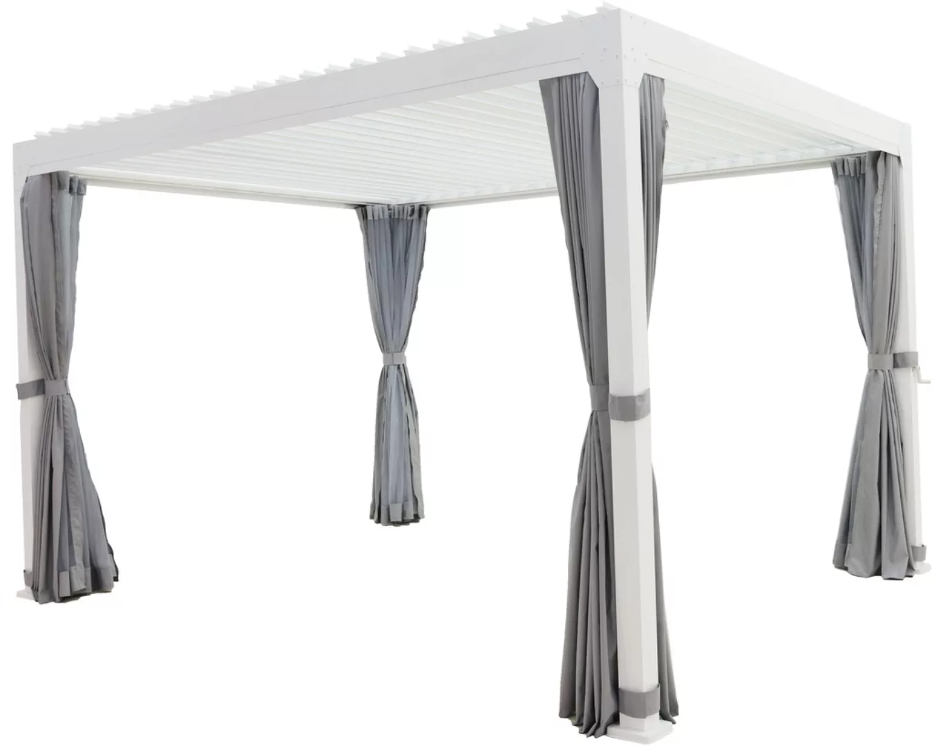 KONIFERA Pavillon "Palma", Pergola, mit Lamellendach, Sockelmaß: 300x300 cm günstig online kaufen