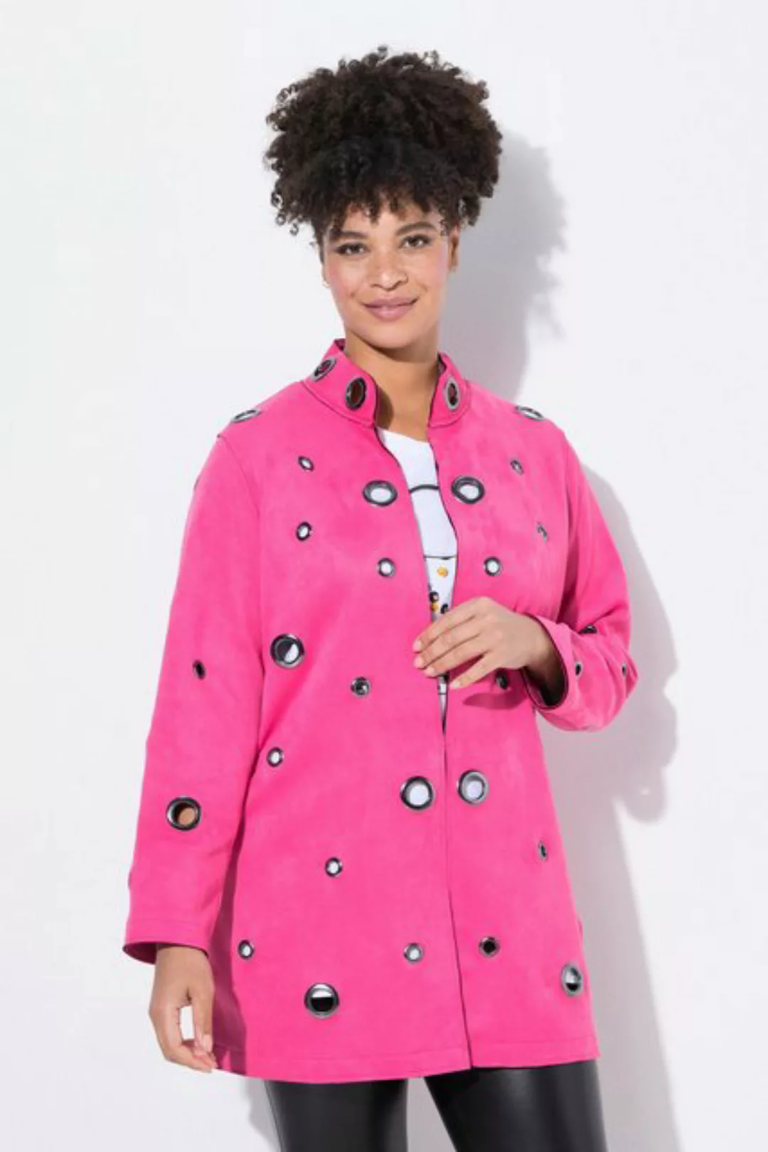 MIAMODA Sommerjacke Jacke A-Linie Ziernieten günstig online kaufen