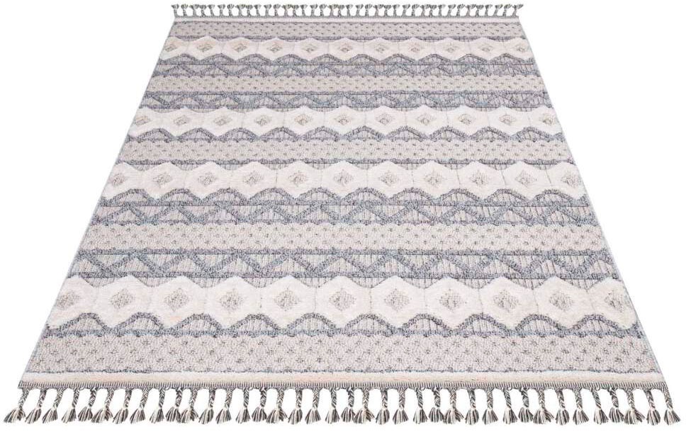 Carpet City Hochflor-Teppich »Valencia 728«, rechteckig, 20 mm Höhe, Läufer günstig online kaufen