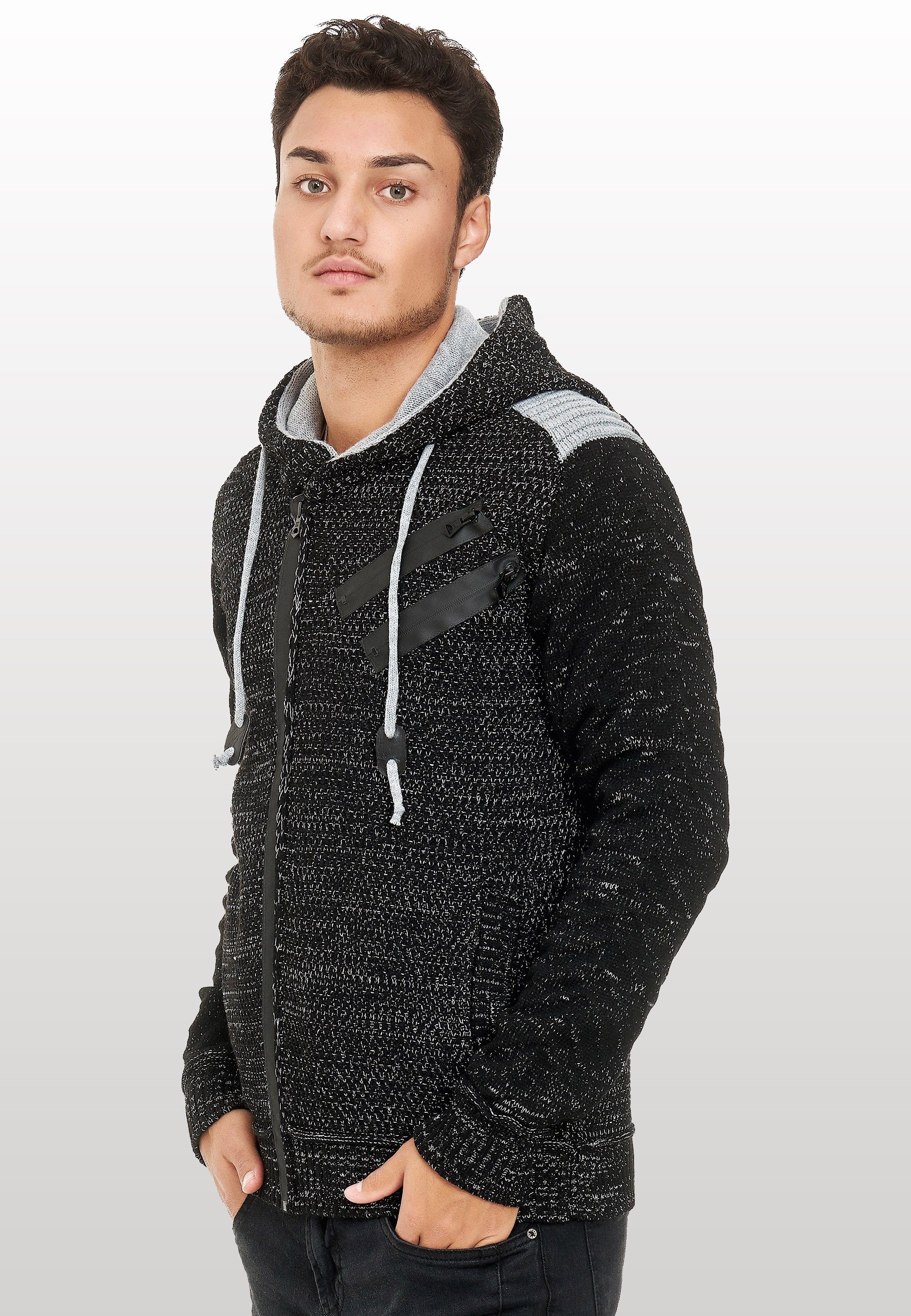 Rusty Neal Strickjacke, in cooler Grobstrickoptik günstig online kaufen