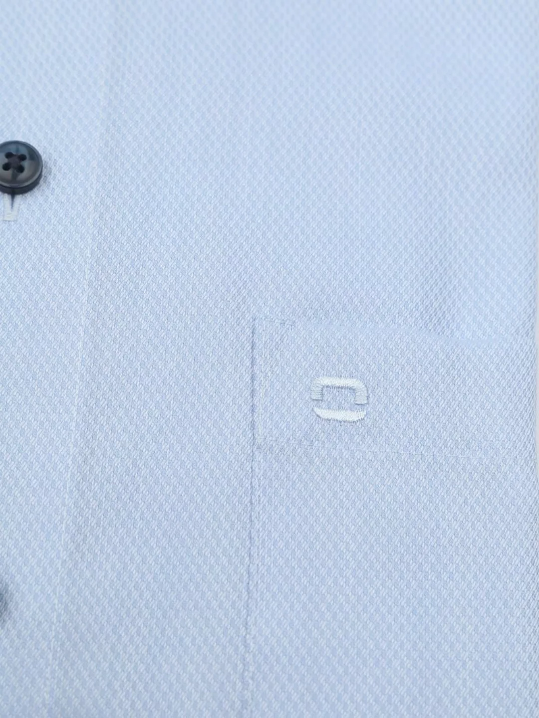 OLYMP Luxor Hemd Diamond Twill Hellblau - Größe 41 günstig online kaufen