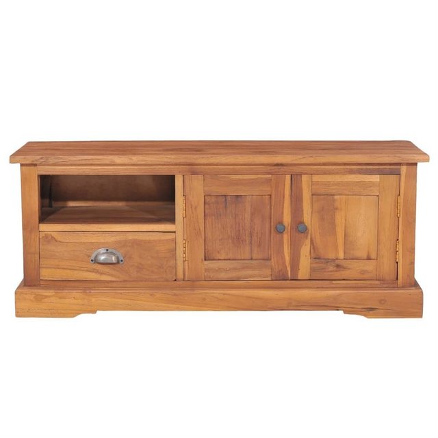 vidaXL TV-Schrank TV-Schrank 100x30x40 cm Teak Massivholz Lowboard günstig online kaufen