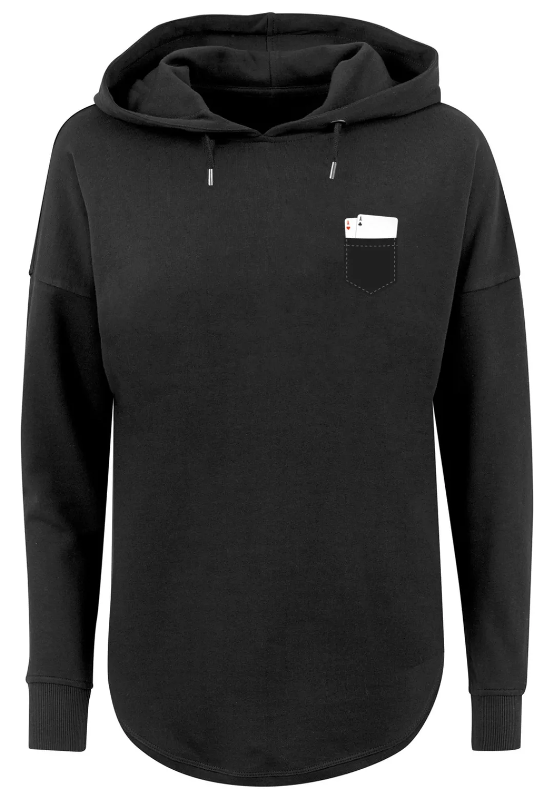 F4NT4STIC Kapuzenpullover "Pocket with Cards", Print günstig online kaufen