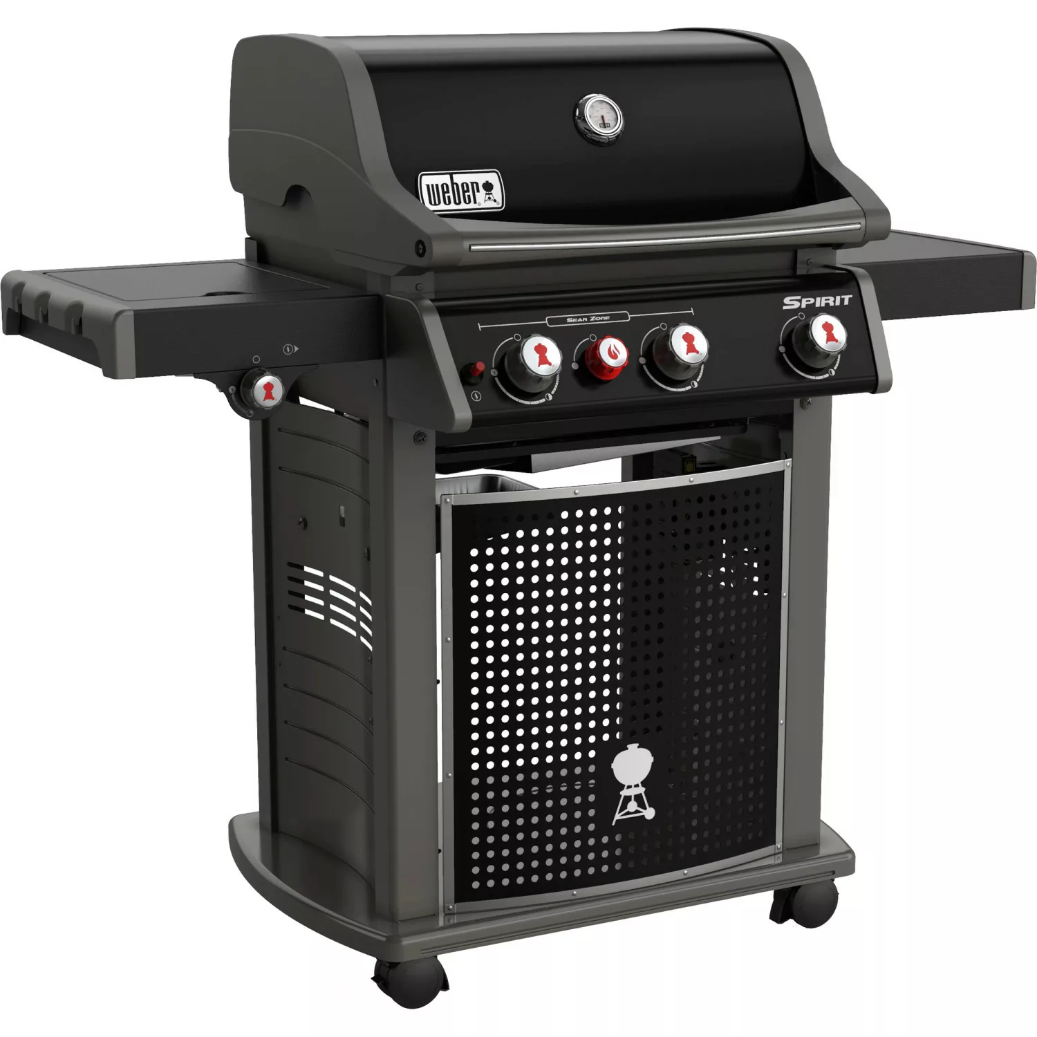 Weber Gasgrill Spirit E-330 Classic 3 Brenner und Seitenbrenner GBS Schwarz günstig online kaufen