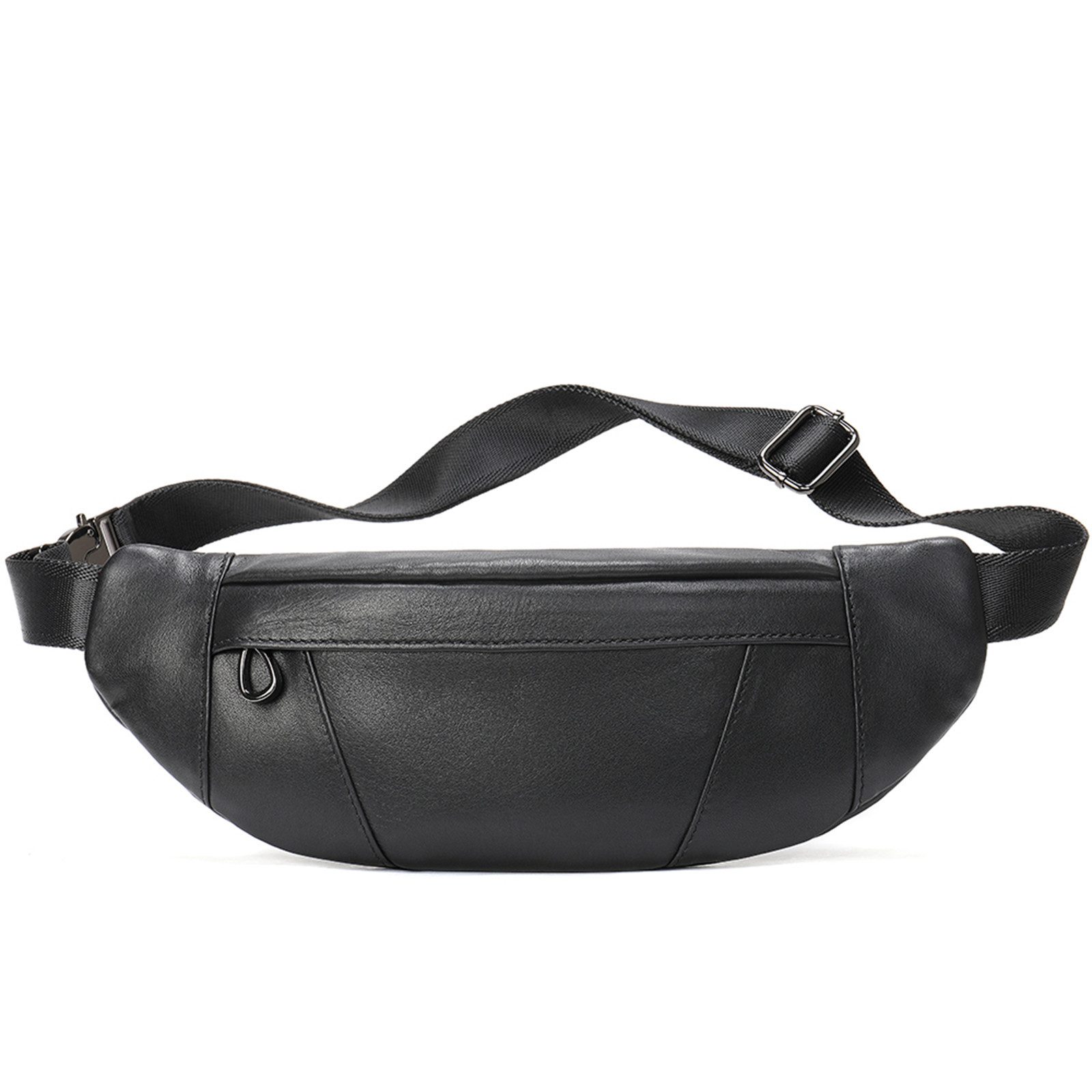 YUBRO-STUDIO Bauchtasche Herren Leder Gürteltasche Bauchtasche günstig online kaufen