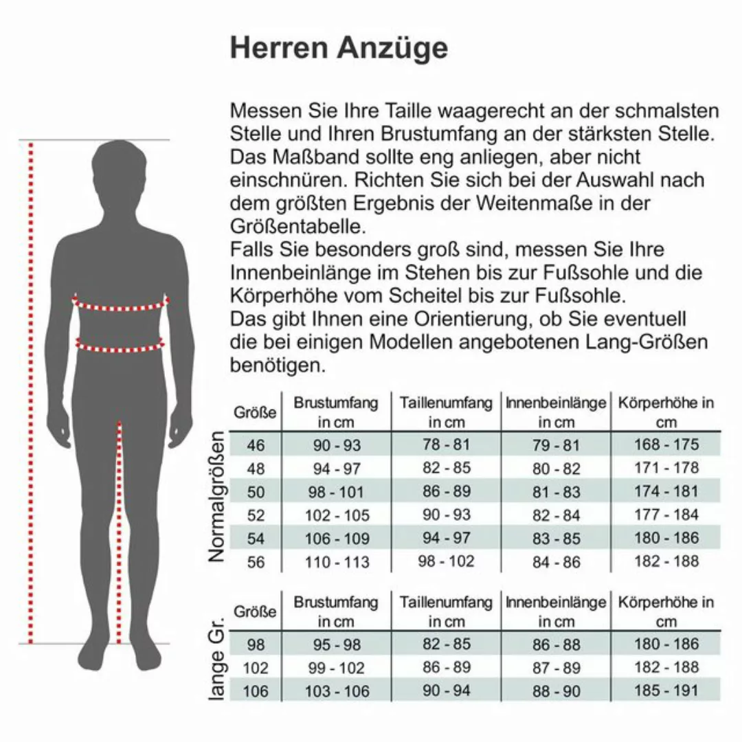 SteffenKlein Anzug Slim-Fit (3-tlg) günstig online kaufen