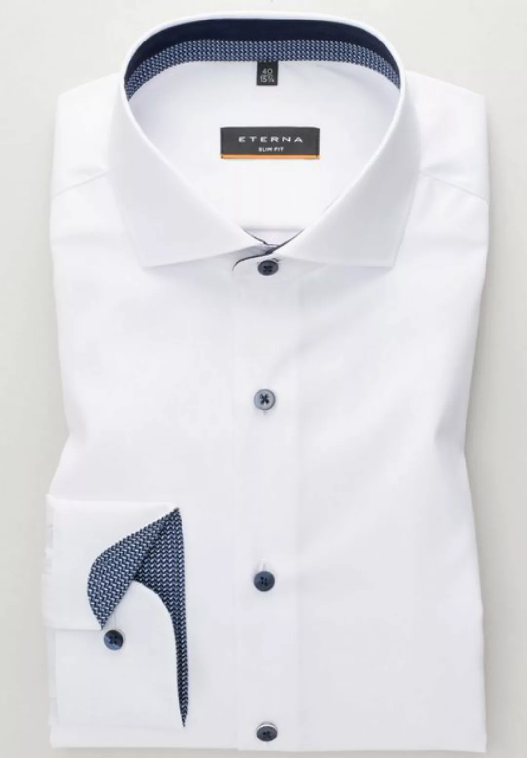 Eterna Langarmhemd "SLIM FIT", NON IRON (bügelfrei) günstig online kaufen