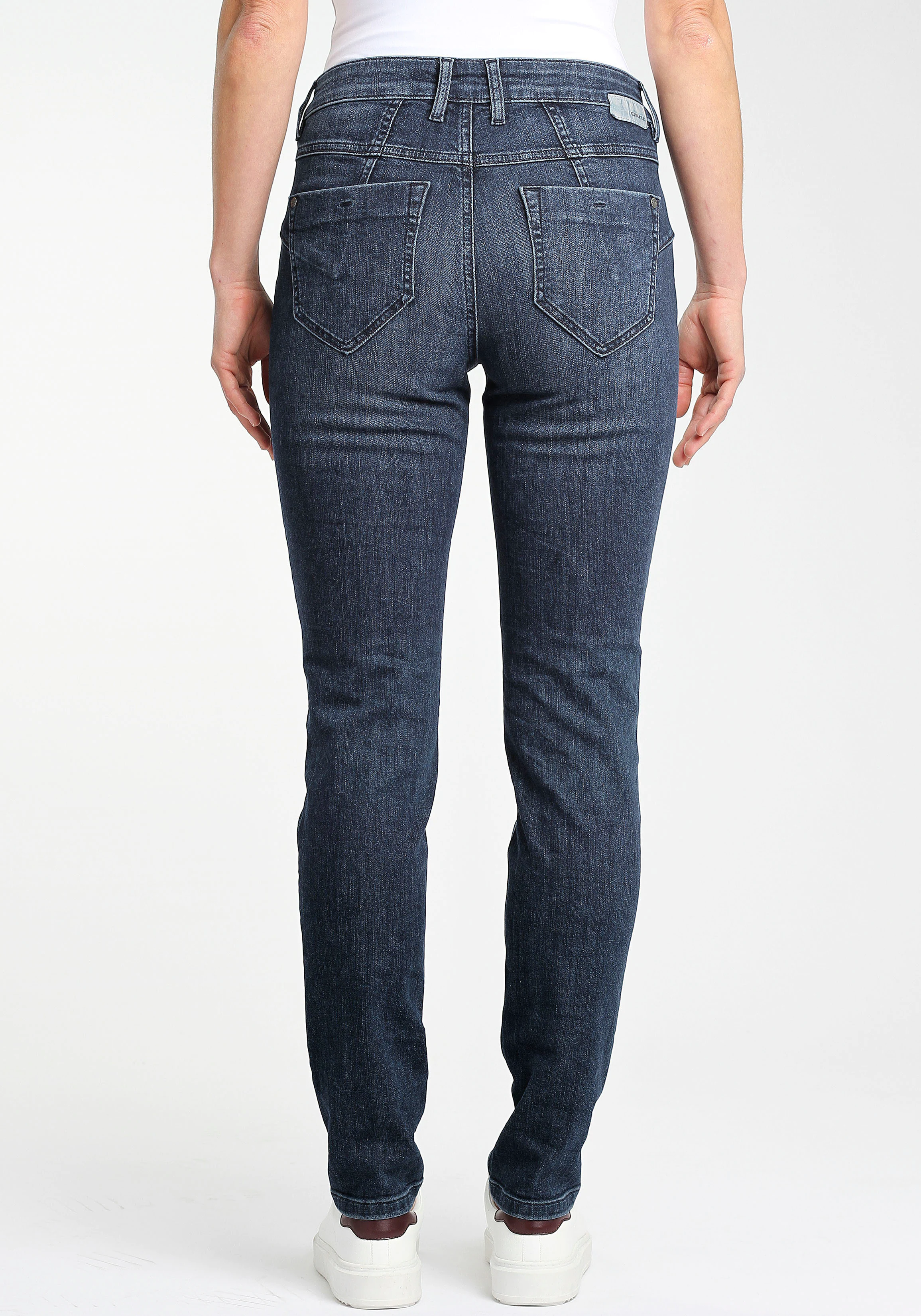GANG Skinny-fit-Jeans "94MARISSA", mit modischer V-Passe vorn & hinten günstig online kaufen