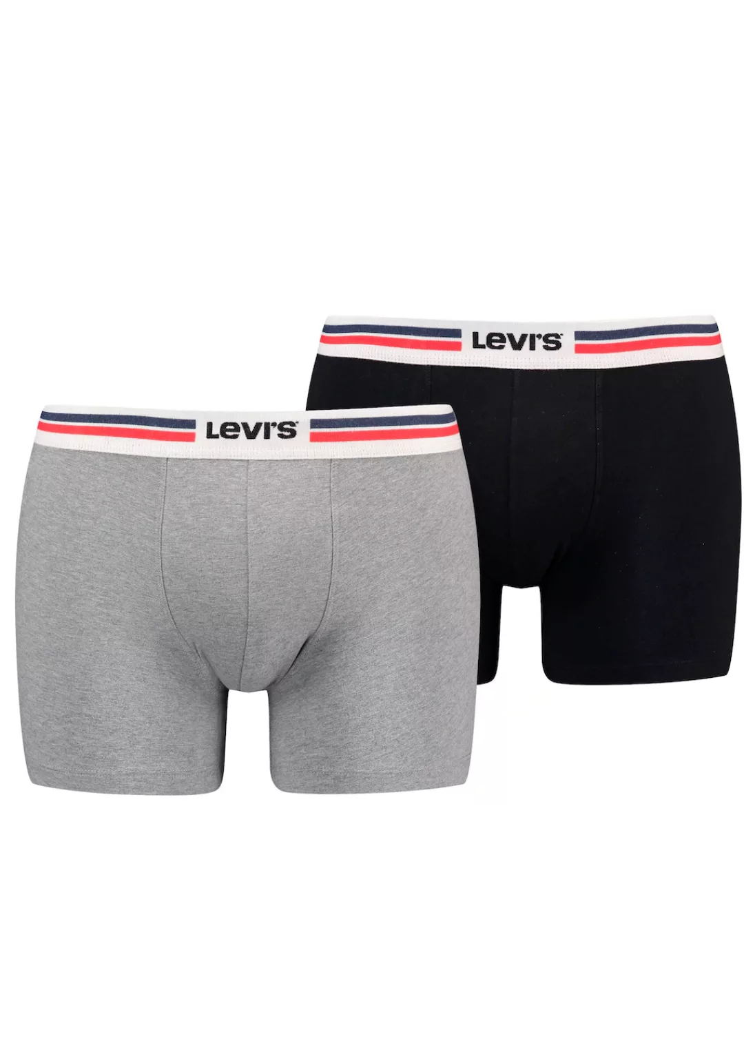 Levis Boxershorts "LEVIS MEN PL SPW LOGO BOXER BRIEF ORG 2P", (2er Pack), m günstig online kaufen