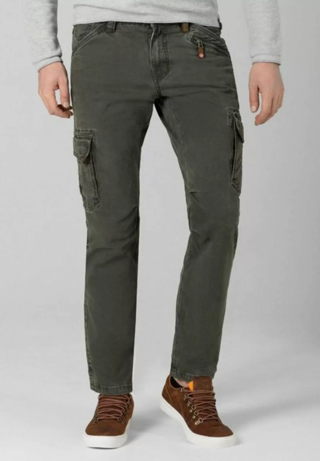 TIMEZONE Herren Cargohose BenTZ - Grün - Tank Green günstig online kaufen