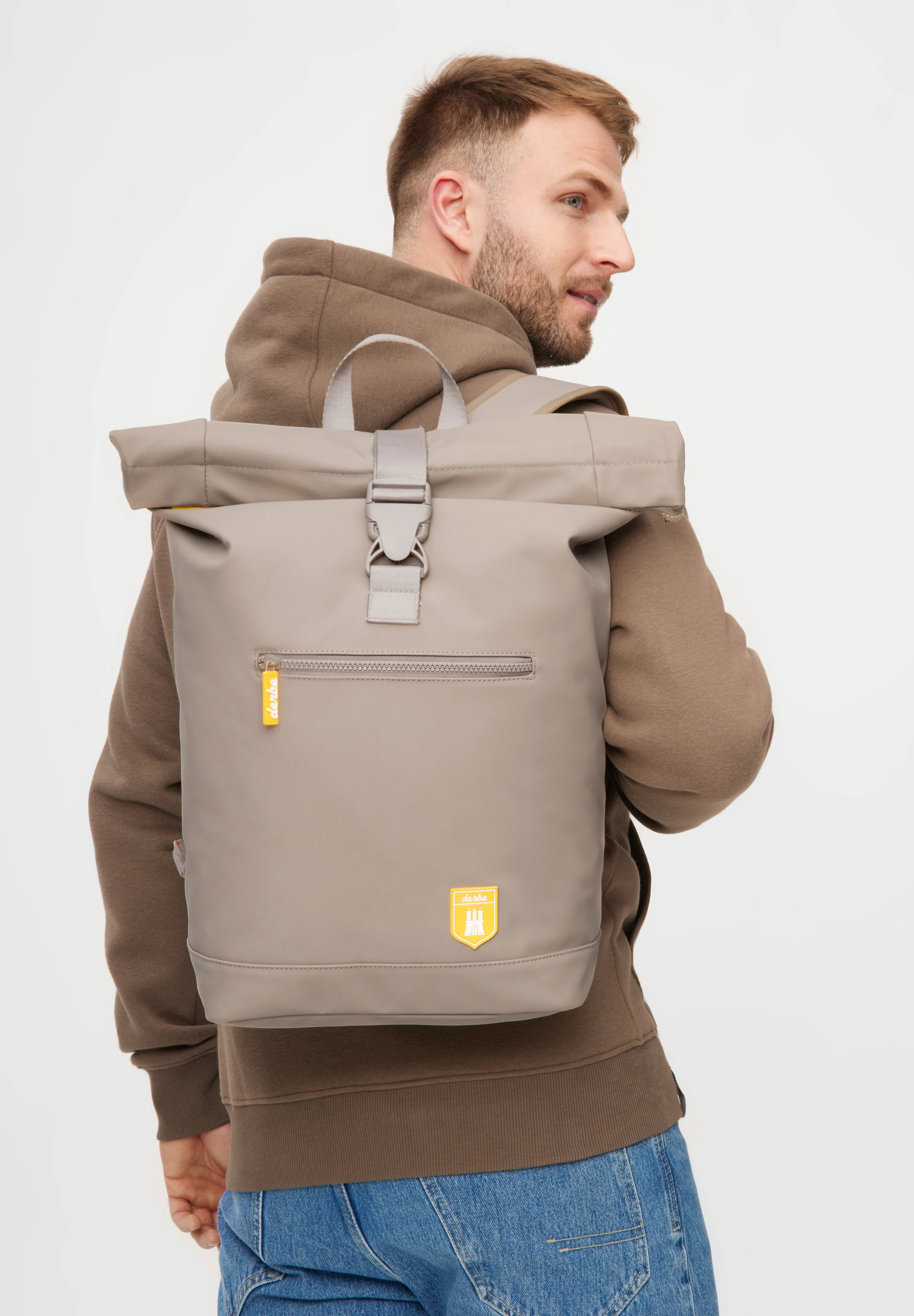 Derbe Rucksack "Ruck", Wasserabweisend, Roll Up günstig online kaufen