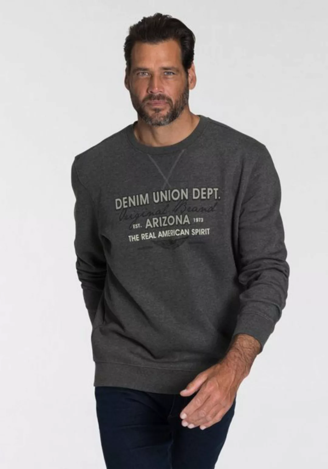 Arizona Sweatshirt mit modischem Print günstig online kaufen