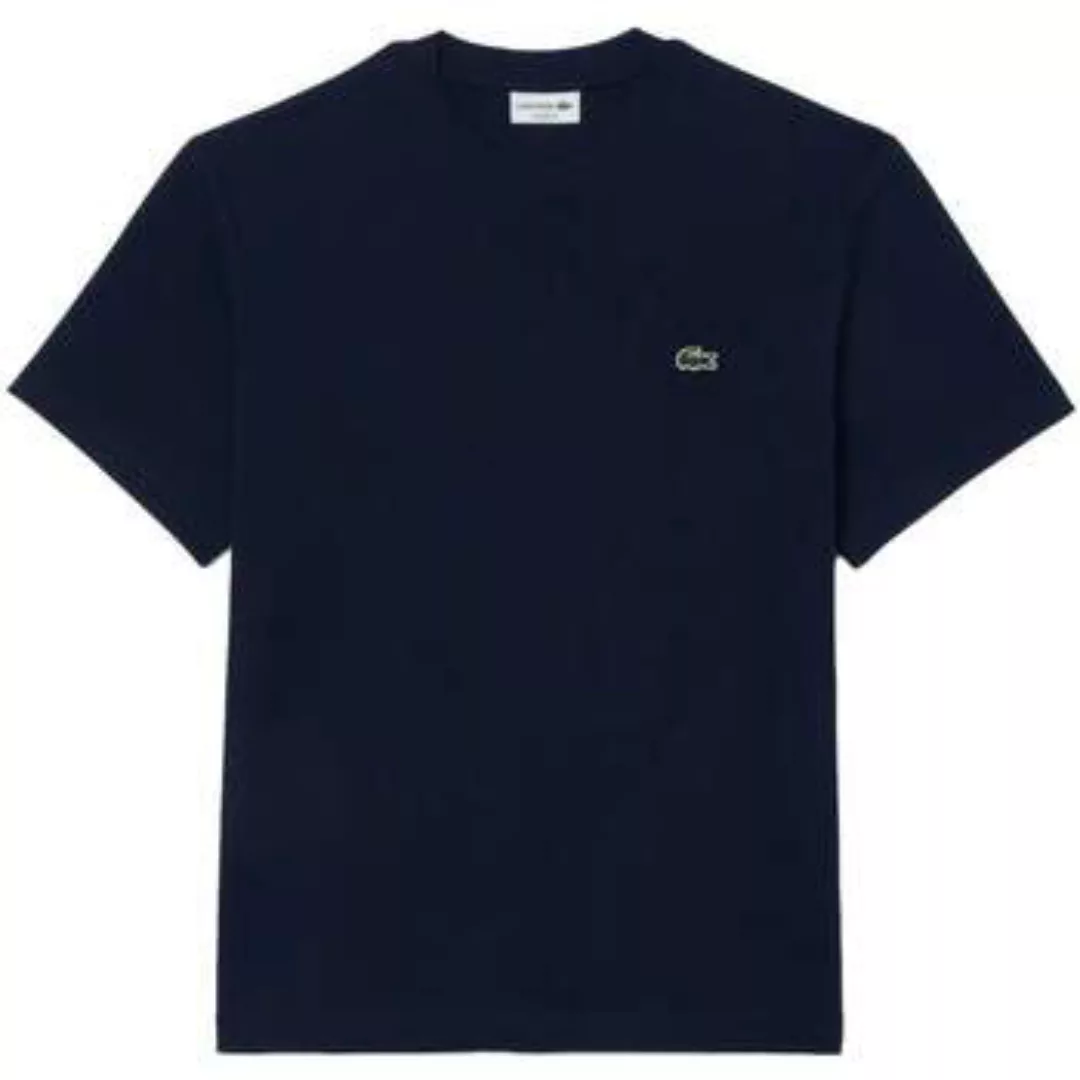 Lacoste  T-Shirts & Poloshirts Classic Fit Cotton T-Shirt Midnight Blue günstig online kaufen