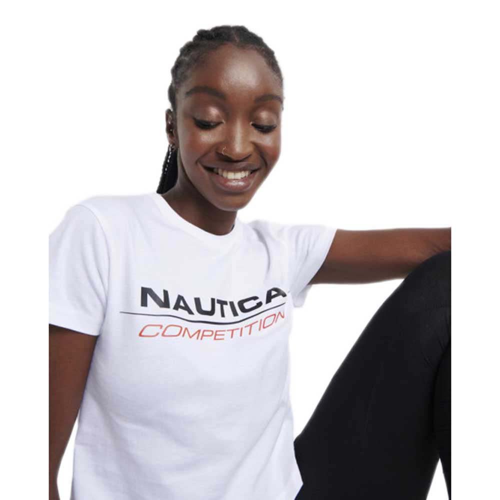 Nautica Crop Madison T-shirt 12 White günstig online kaufen