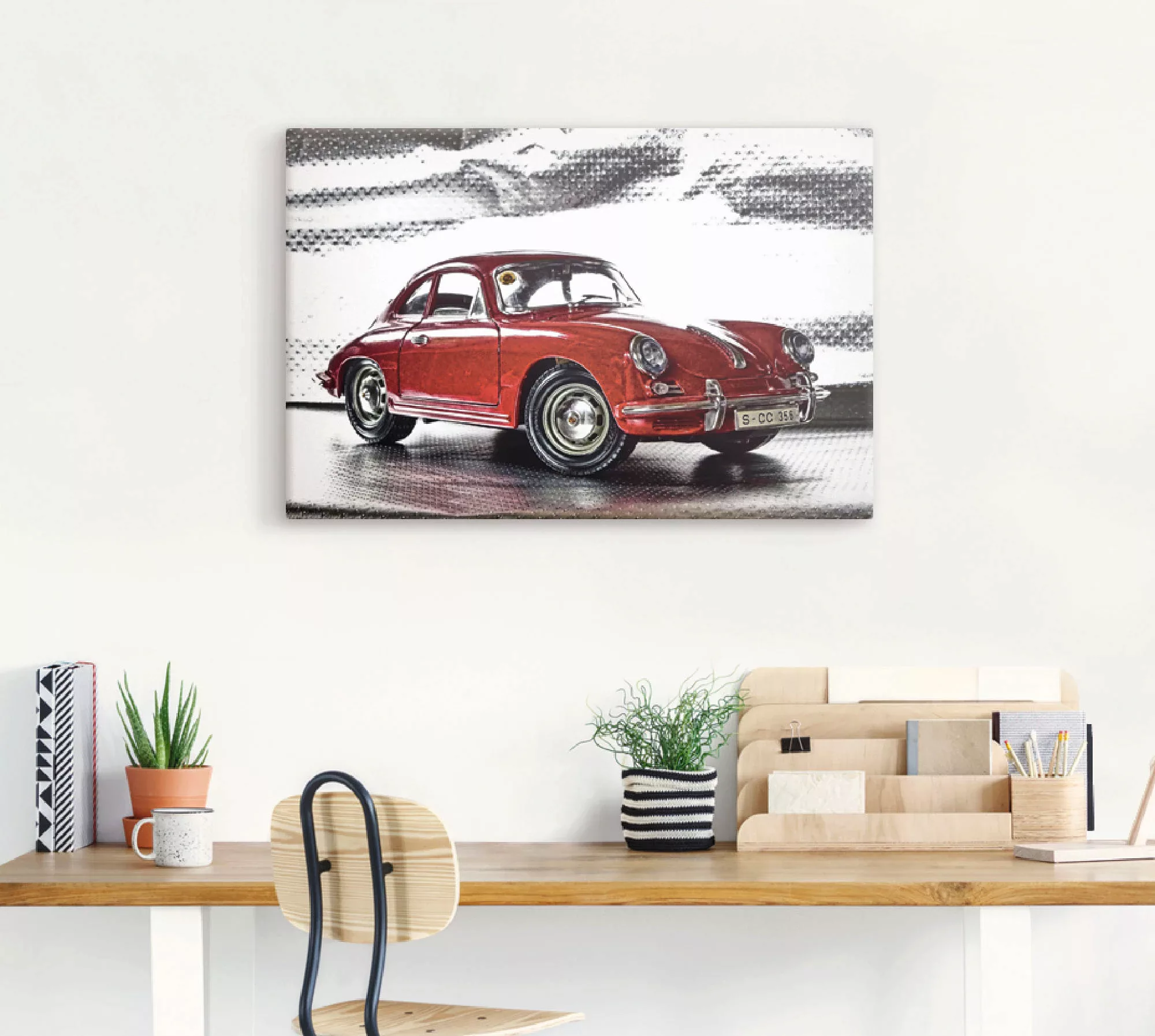 Artland Wandbild "Klassiker - Der Porsche 356", Auto, (1 St.) günstig online kaufen