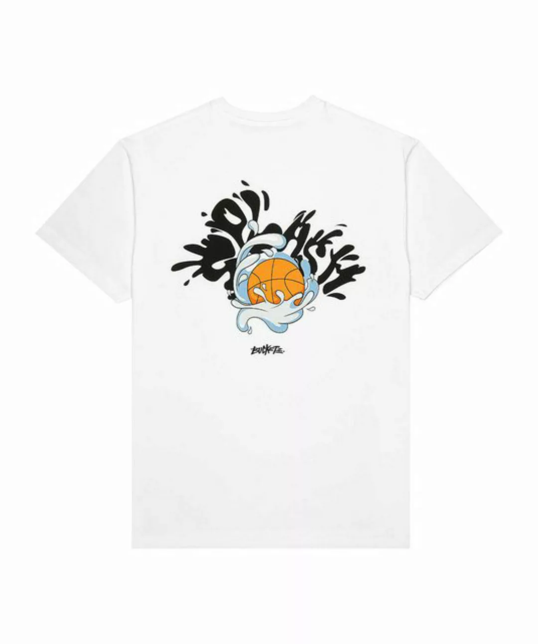 Bucketz T-Shirt Bucketz Ancient T-Shirt Weiß Baumwolle günstig online kaufen