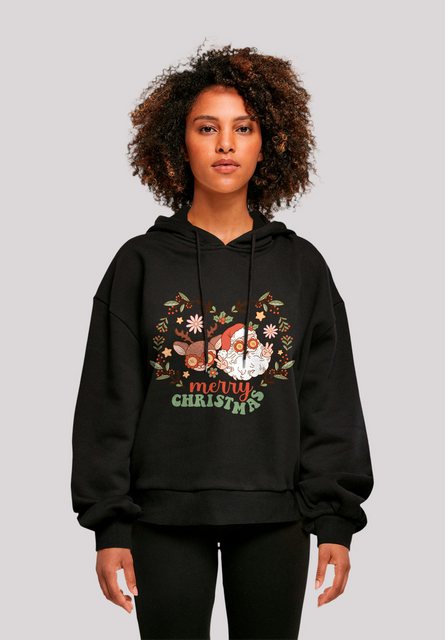 F4NT4STIC Kapuzenpullover Weihnachten Hippie Santa And Reindeer Premium Qua günstig online kaufen