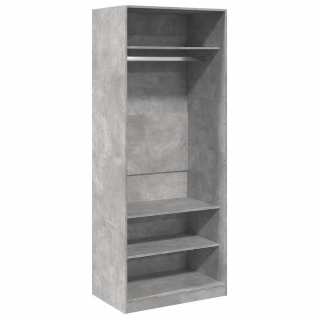 vidaXL Kleiderschrank Kleiderschrank Betongrau 80x50x200 cm Spanplatte günstig online kaufen