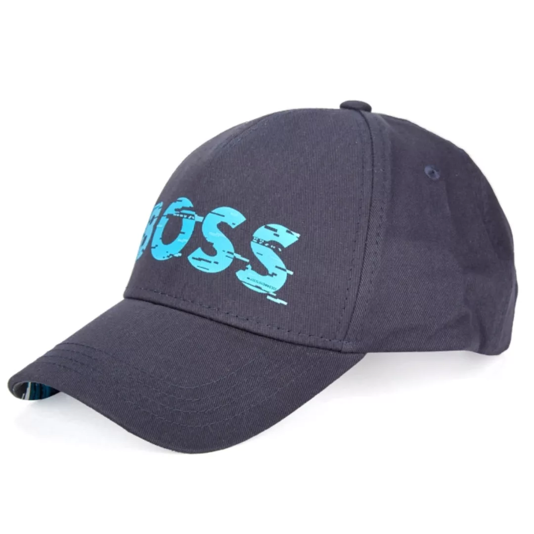 BOSS Baseball-Cap mit Schriftzug-Print günstig online kaufen