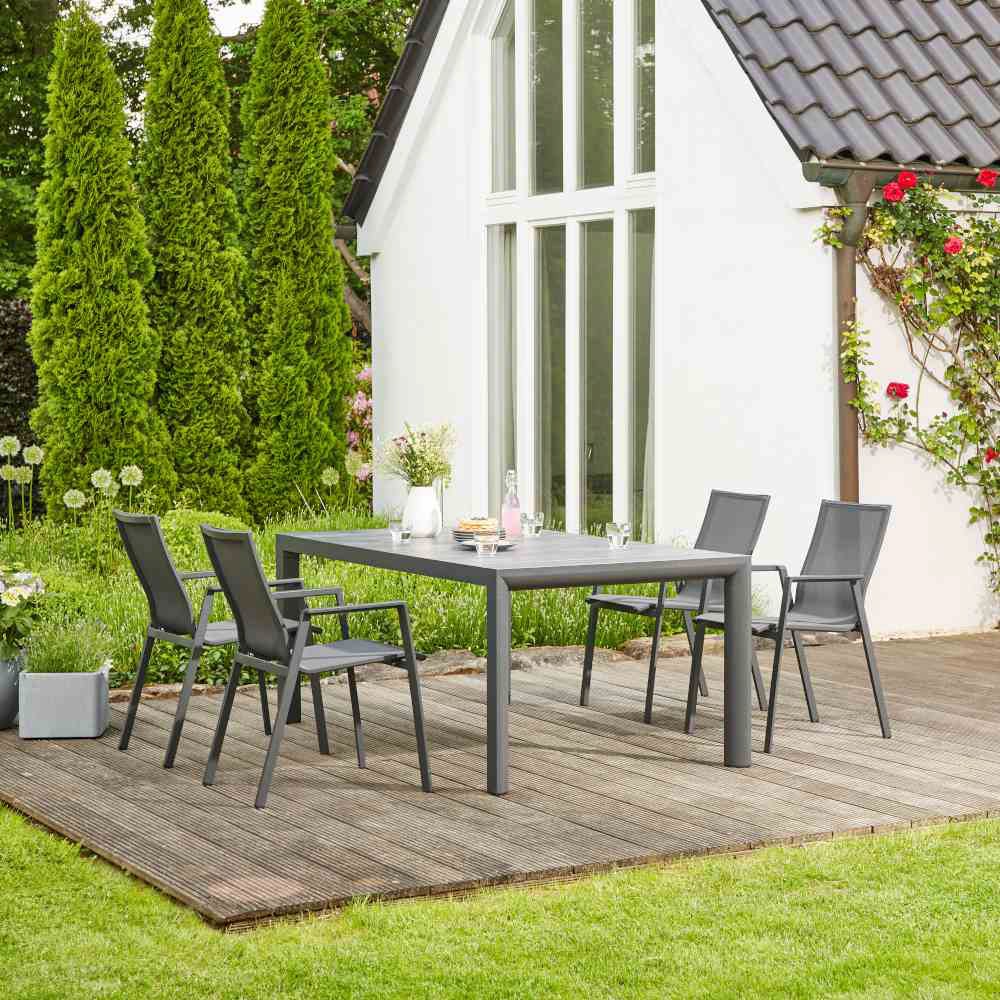 Siena Garden Garten-Essgruppe "Reno", (5 tlg.) günstig online kaufen