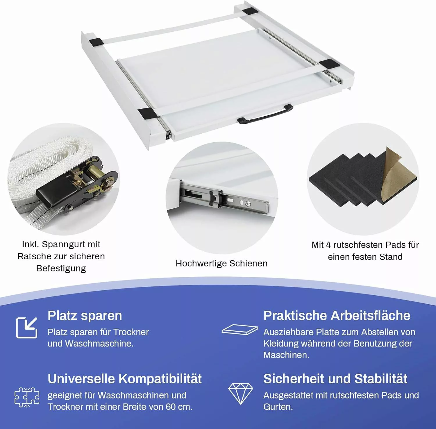 XERSEK Zwischenbaurahmen Stahl Verbindungsrahmen mit Ablage günstig online kaufen