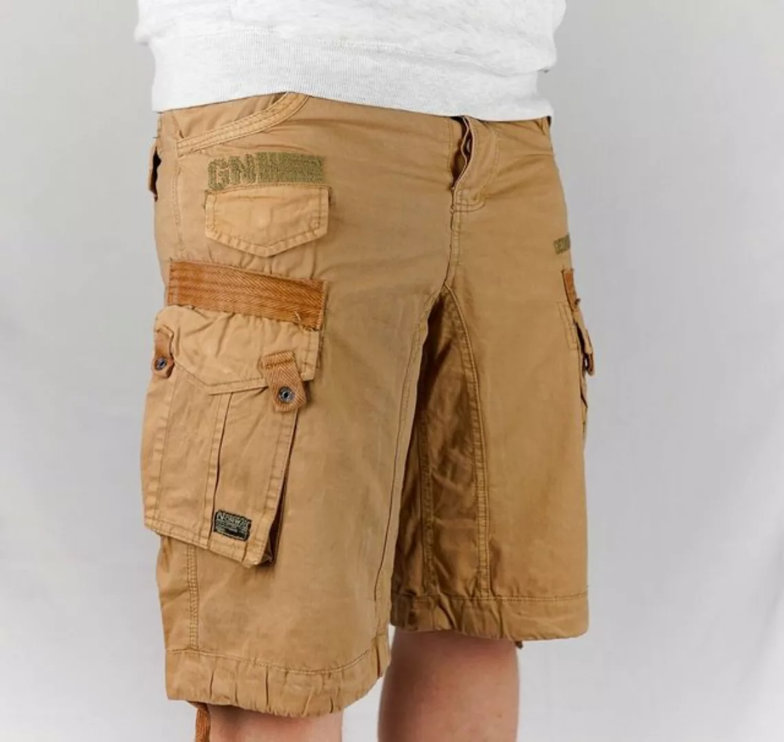 Geographical Norway Cargoshorts Herren kurze Hose Brpanoramique Beige (Pack günstig online kaufen