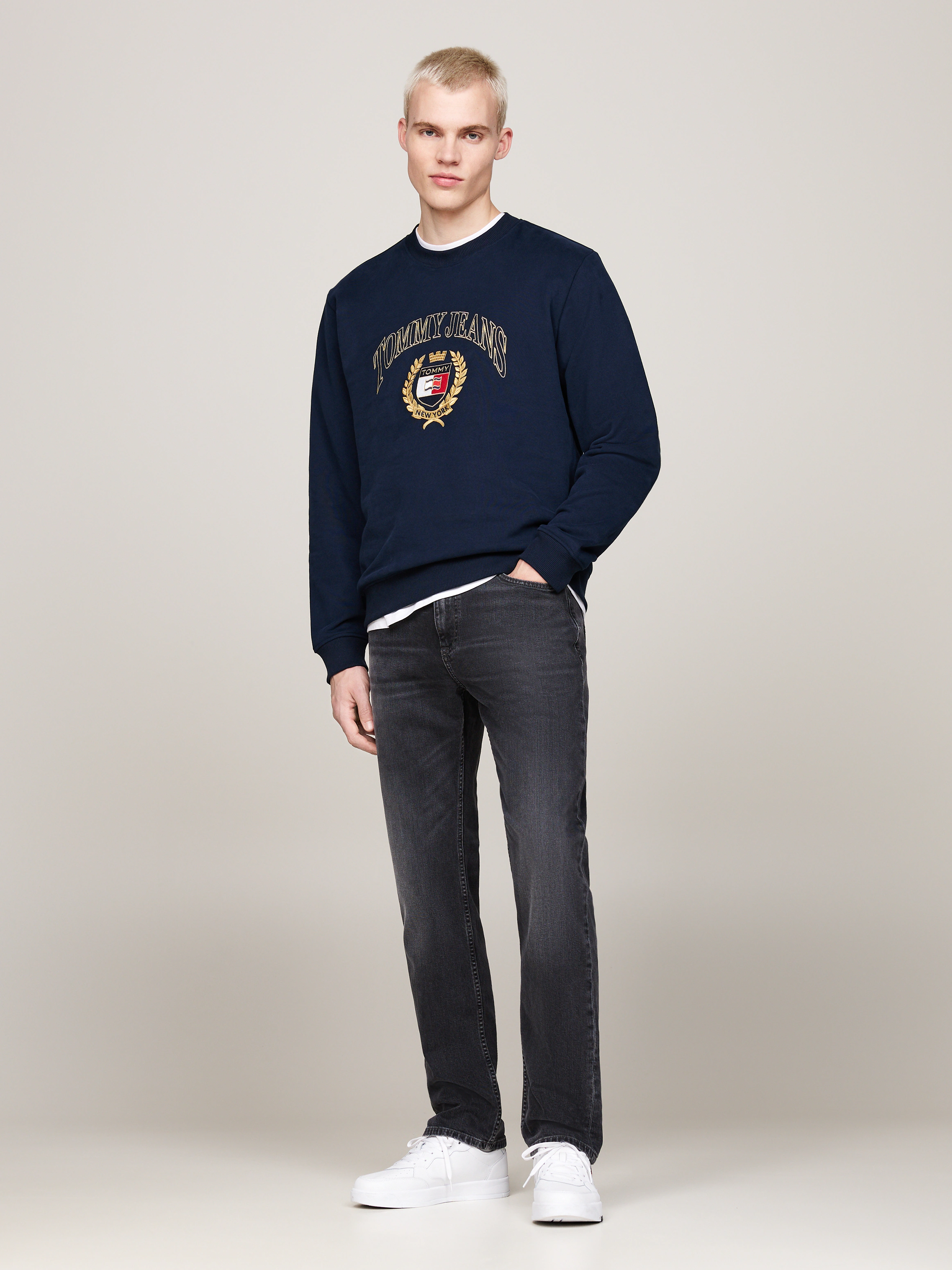 Tommy Jeans Sweatshirt "TJM REG TJ PREP CREST CREW" günstig online kaufen