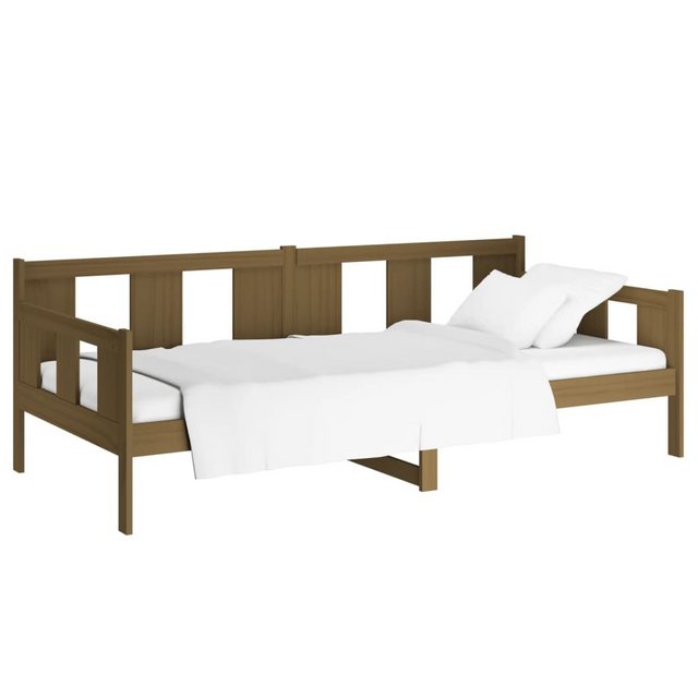 vidaXL Bett Tagesbett Honigbraun Massivholz Kiefer 80x200 cm günstig online kaufen