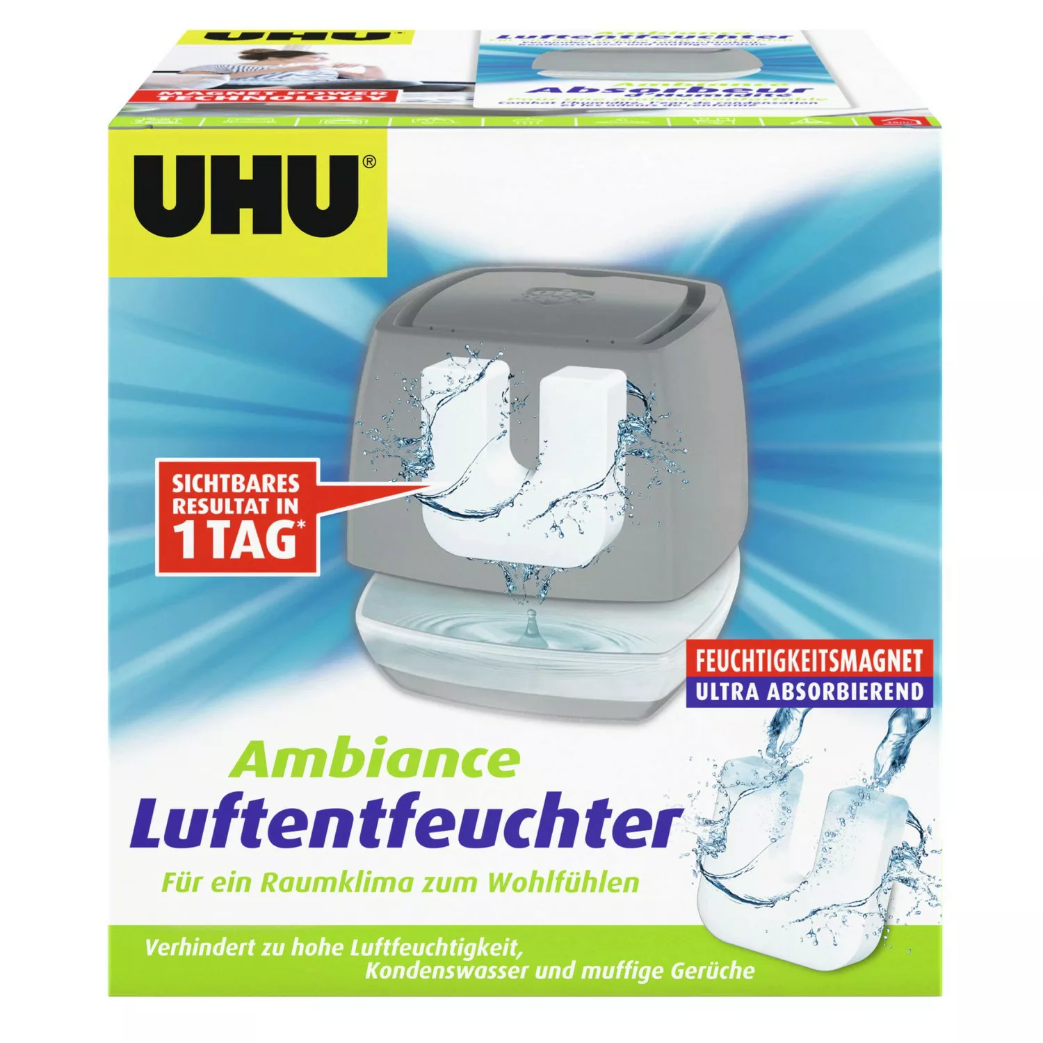 UHU Luftentfeuchter Ambiance Anthrazit günstig online kaufen