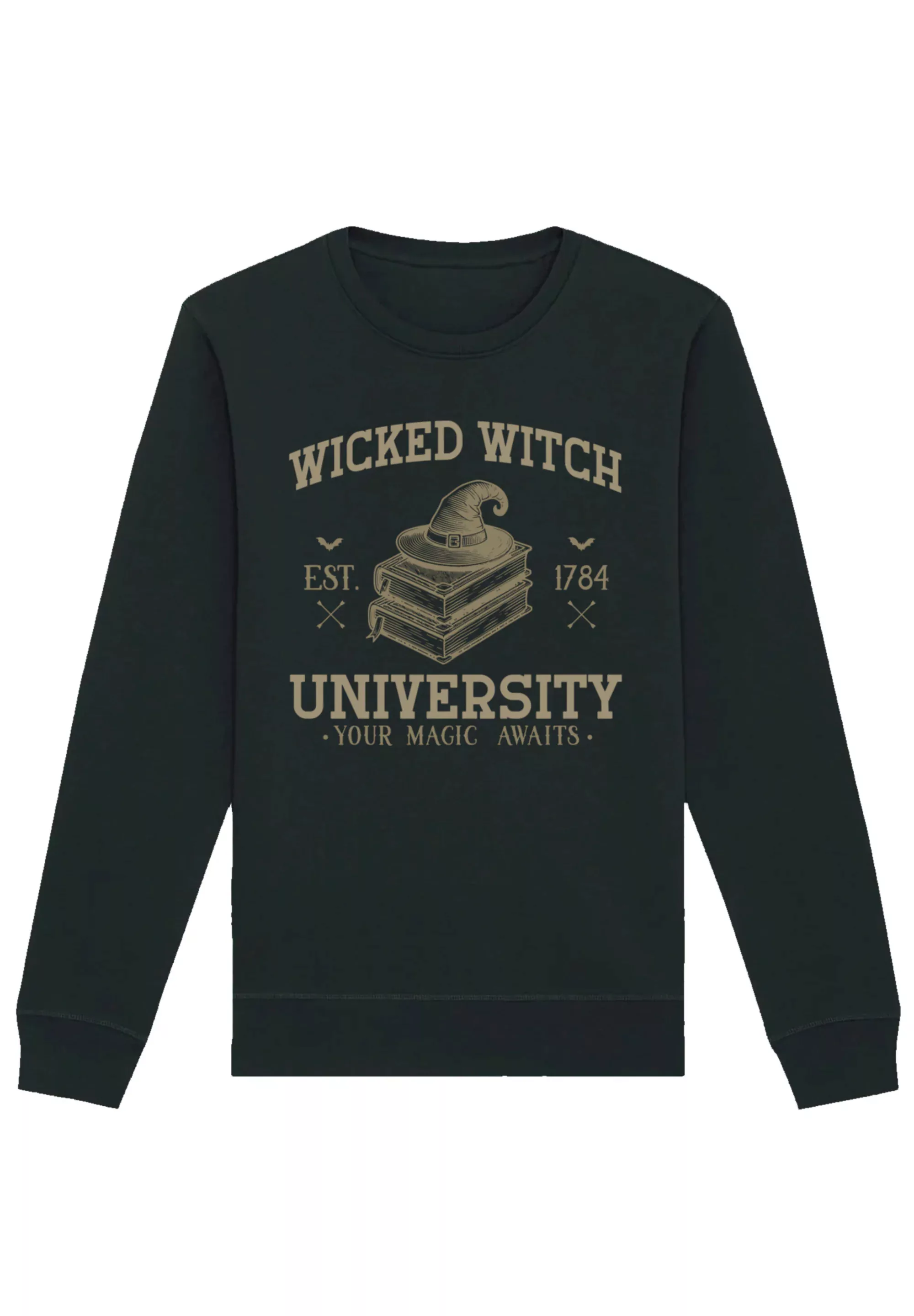 F4NT4STIC Sweatshirt "Halloween University Wicked witch", Premium Qualität günstig online kaufen