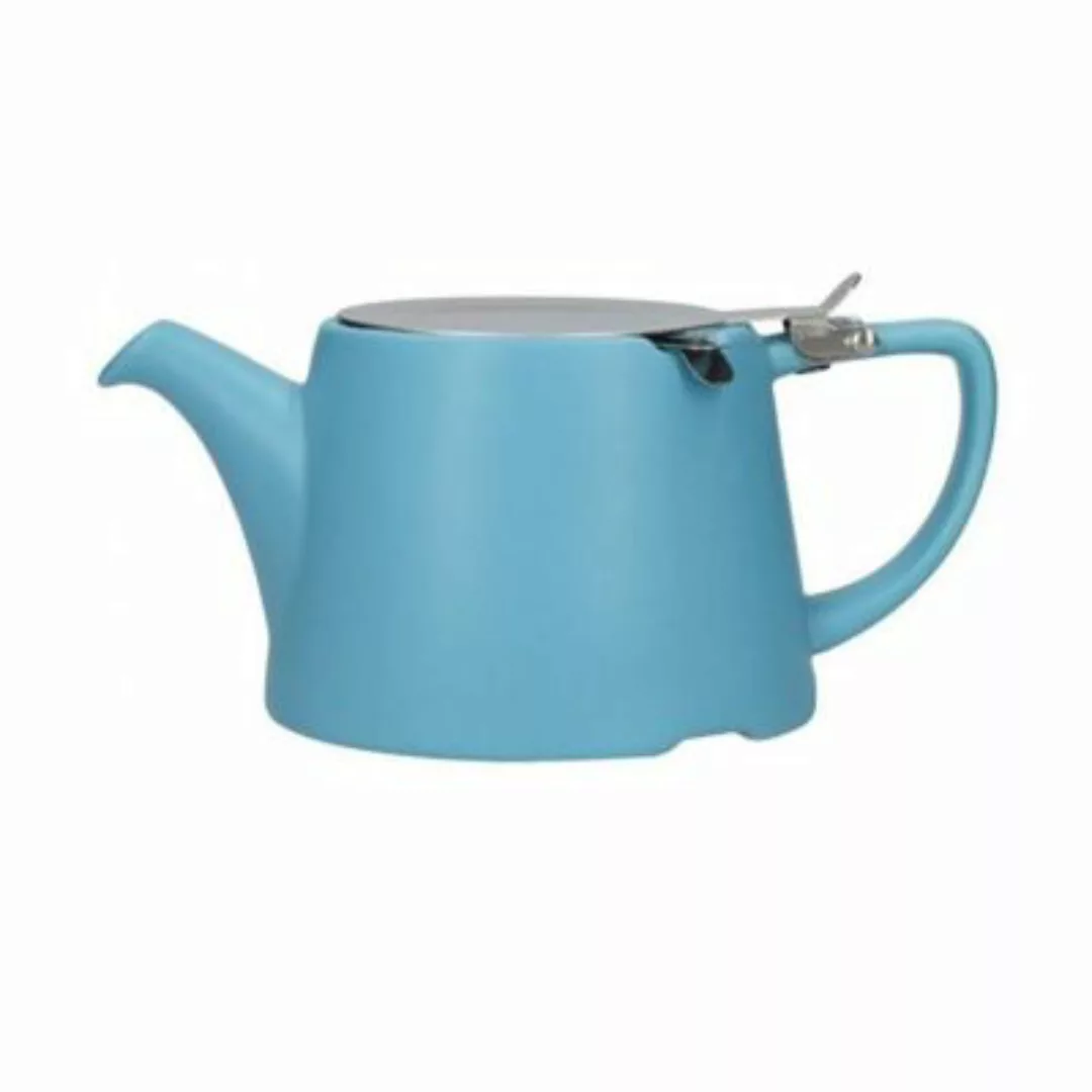 Neuetischkultur Teekanne Keramik/Edelstahl London Pottery Oval blau günstig online kaufen