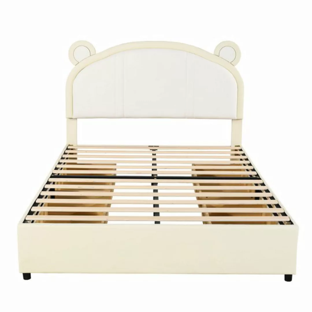 Gotagee Polsterbett Kinderbett 140x200cm mit Schublade Doppelbett Bettgeste günstig online kaufen