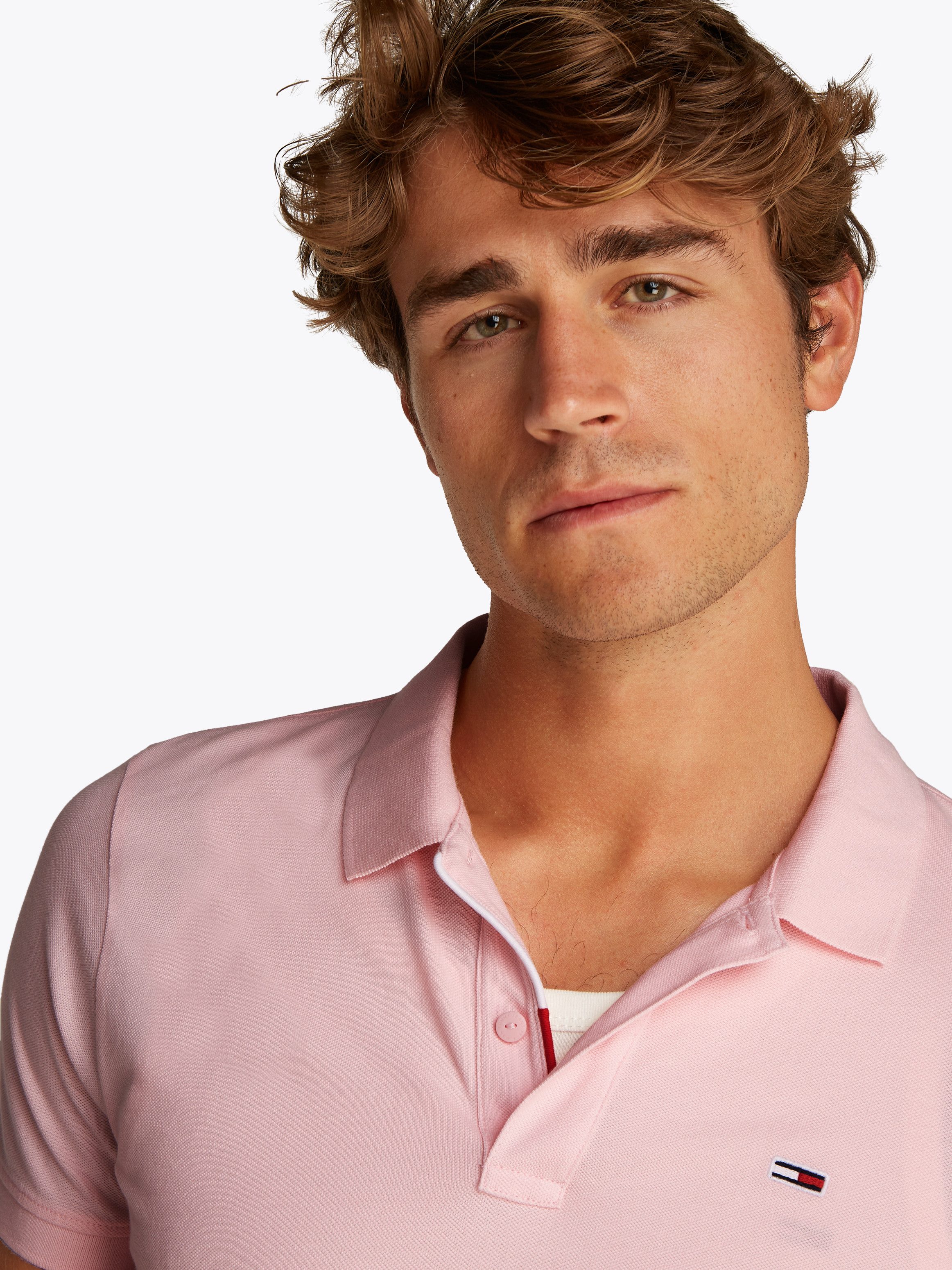 Tommy Jeans Poloshirt TJM SLIM PLACKET günstig online kaufen