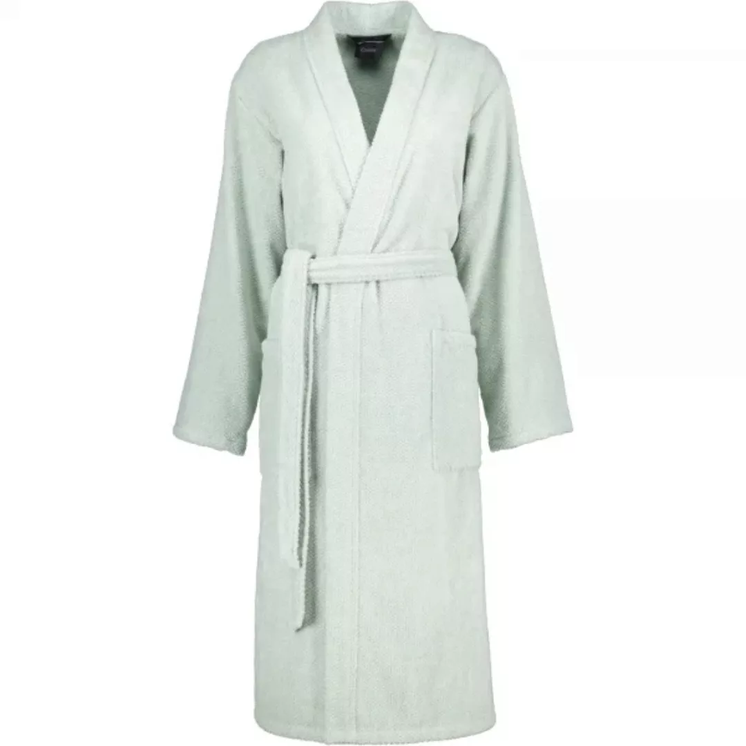 Cawö Bademäntel Damen Kimono Pure 5222 - Farbe: eukalyptus - 450 - S günstig online kaufen