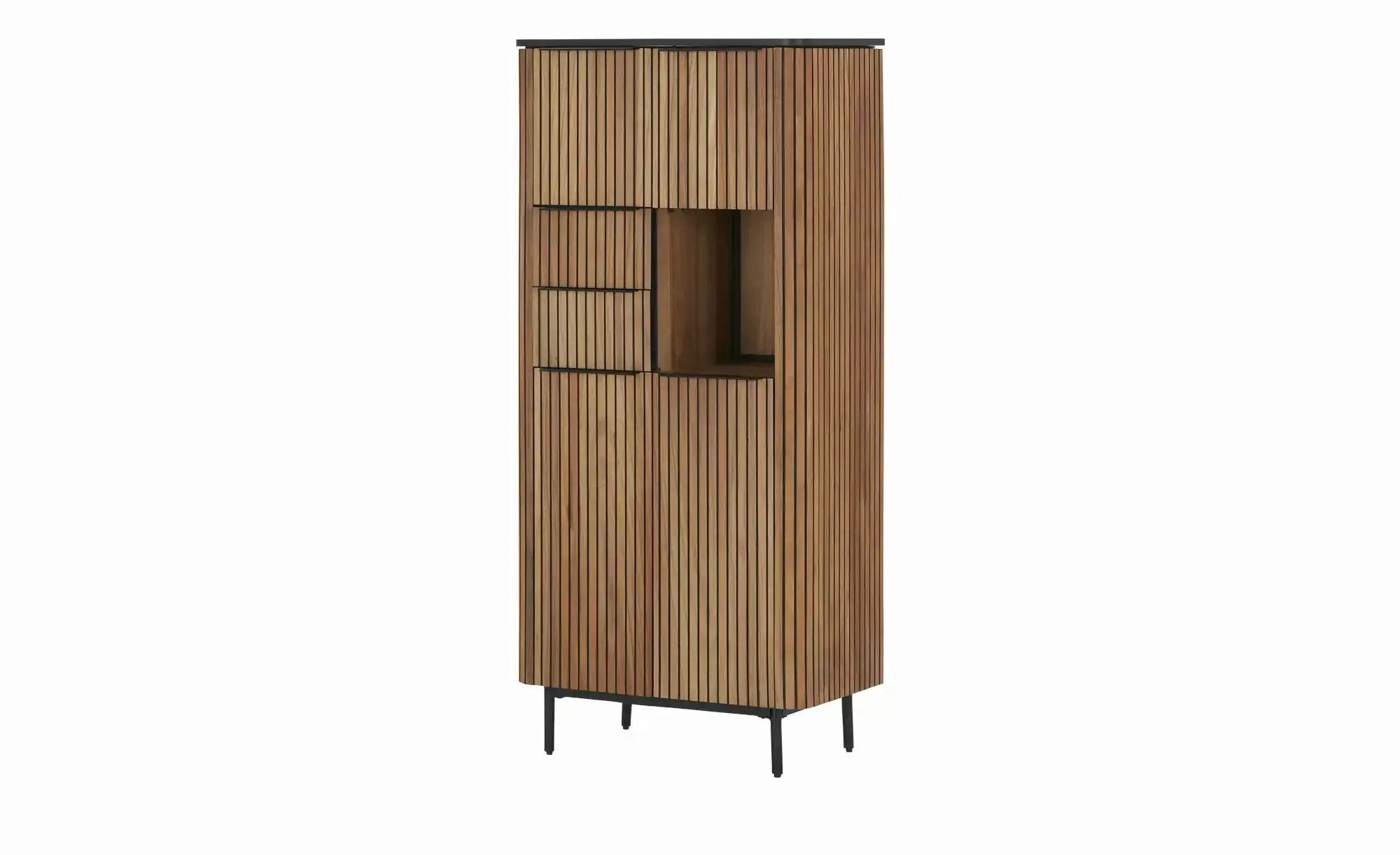 Highboard  Amsterdam ¦ holzfarben ¦ Maße (cm): B: 75 H: 160 T: 42.0 Kommode günstig online kaufen