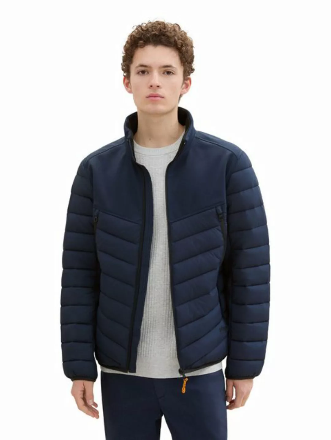 TOM TAILOR Denim Hybridjacke mit Stehkragen günstig online kaufen