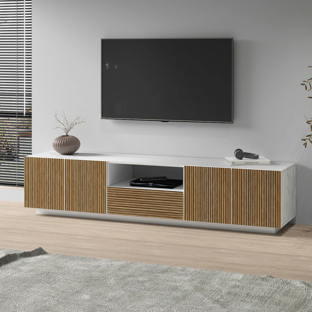 INOSIGN Lowboard "VEGA,Lowboard,TV Board,TV Schrank,220 cm", mit 4 Türen un günstig online kaufen