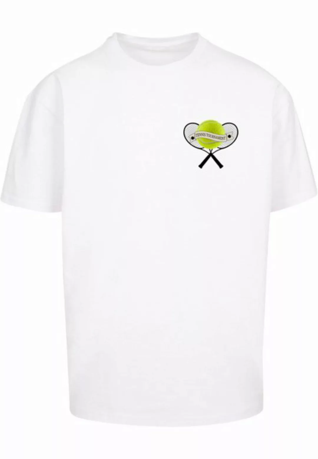 Merchcode T-Shirt Merchcode Herren Tennis Tournament Heavy Oversized Tee (1 günstig online kaufen