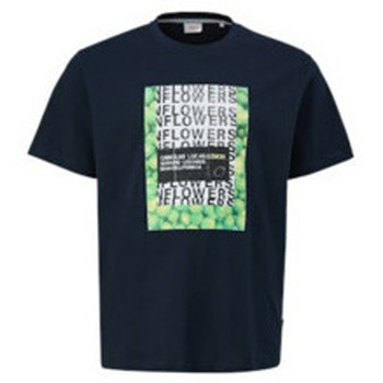 S.Oliver  T-Shirt Print T-Shirt für Herren in unifarben günstig online kaufen