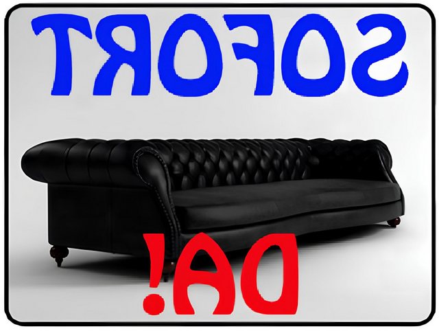 Xlmoebel Sofa Großes Ledersofa Sofa XXL 300 Chesterfield Set Polstermöbel S günstig online kaufen